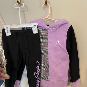 Air Jordan set 💜🖤